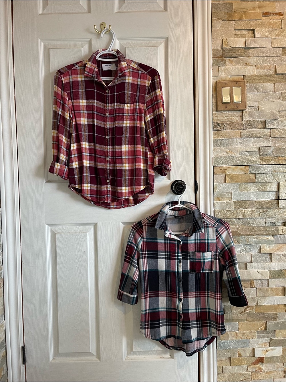 Set of 2 Kids Plaid Button-Up Shirt - Old Navy and Urban Kids